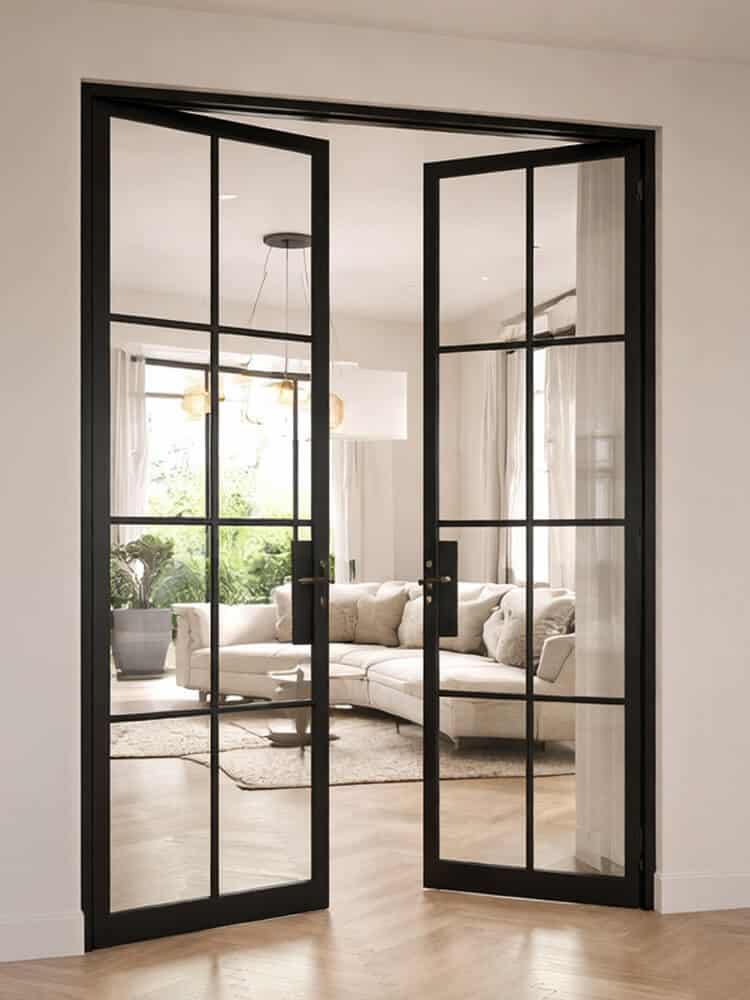 Modern architectural home with aluminium bifold doors